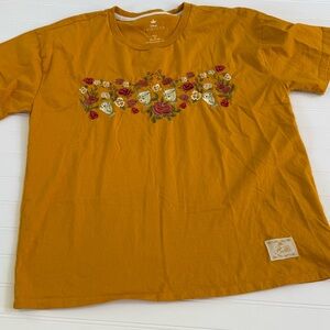 Disney Beauty & the Beast Embroidered Tee